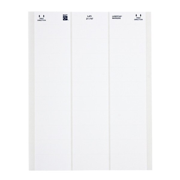 LASERTAB Laser Printable Labels Hansen Supply
